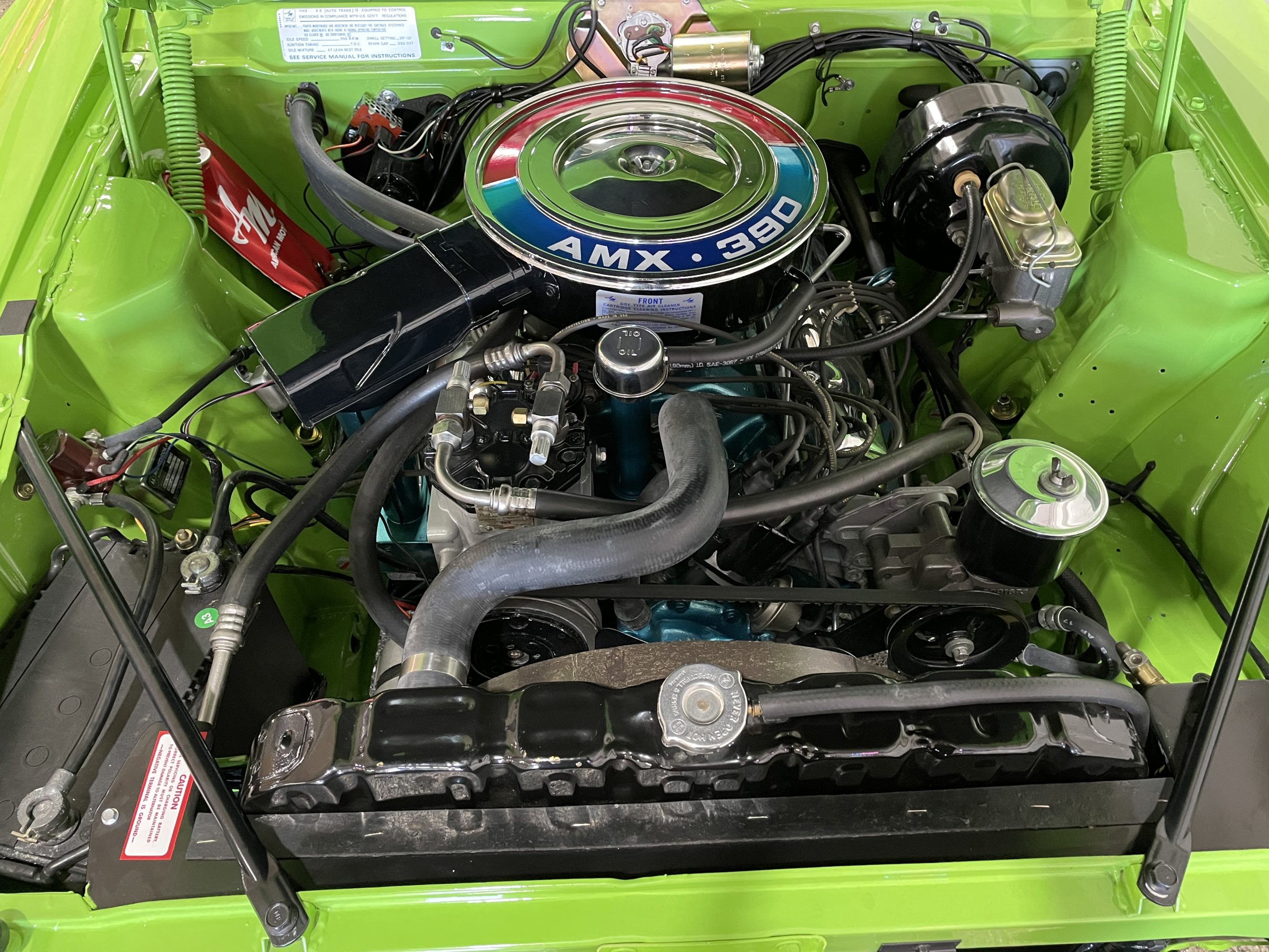 amx california 390 engine
