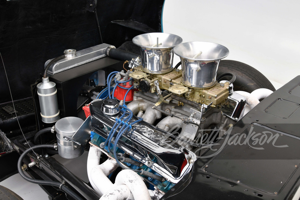 1969 Ford Mustang Drag Car engine