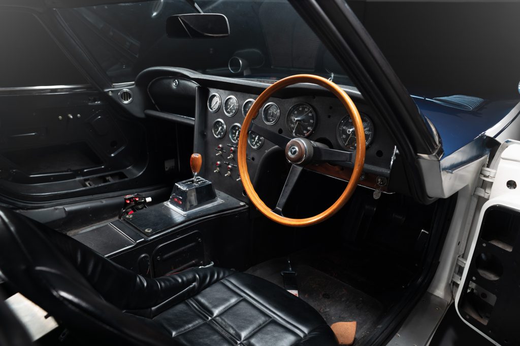 1967 Toyota Shelby 2000 GT interior