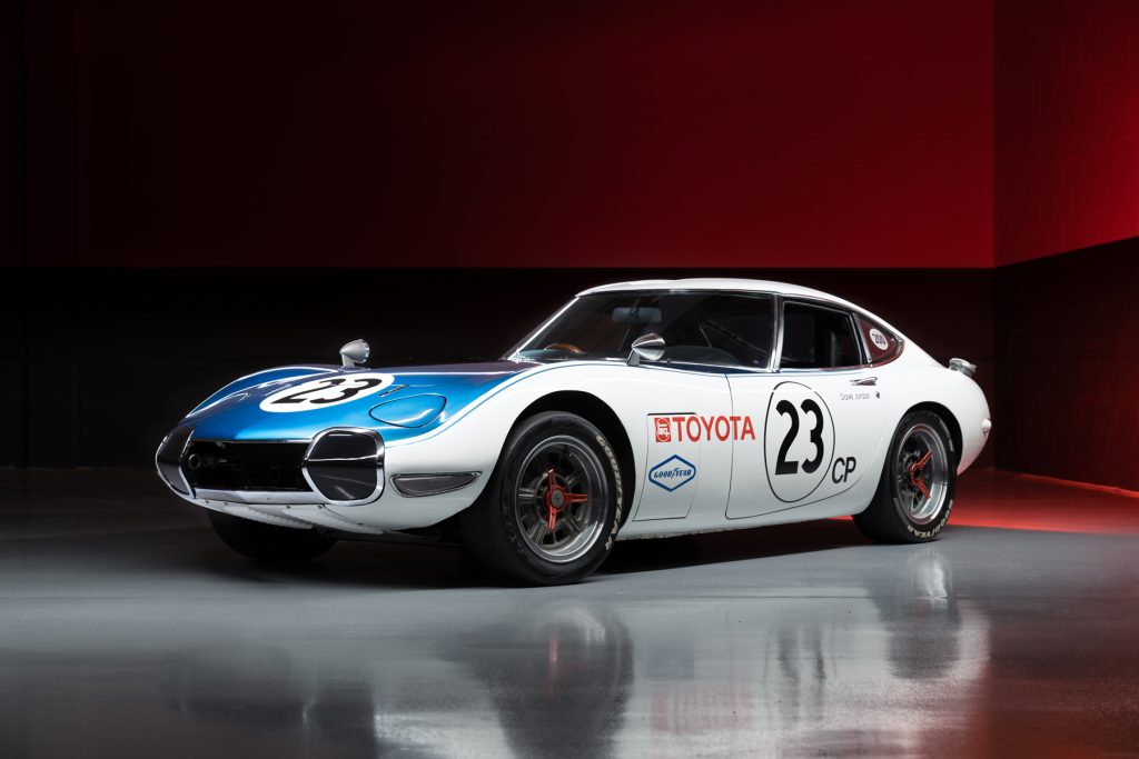 1967 Toyota Shelby 2000 GT front three-quarter