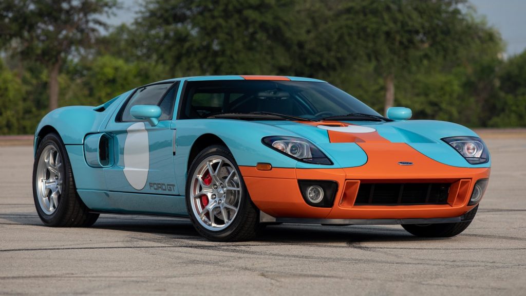 2006 Ford GT Heritage Edition front three-quarter