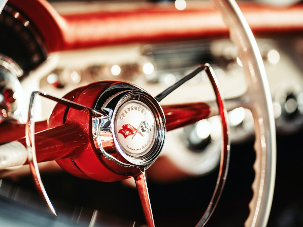 Classic corvette steering wheel