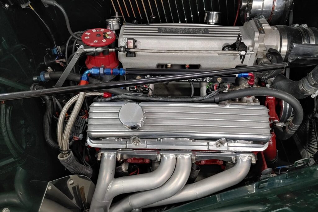 1952 MG TD-V8 engine